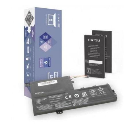 batteria notebook mitsu per lenovo bc/le-1470 3600mah 41wh 11.25v