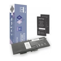 batteria notebook mitsu dell latitude 7390 5800mah/7.6v/nero [azmitnbdell0064]