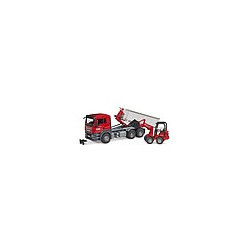 modellini bruder autocarro man tgs con container scarrabile e caricatore