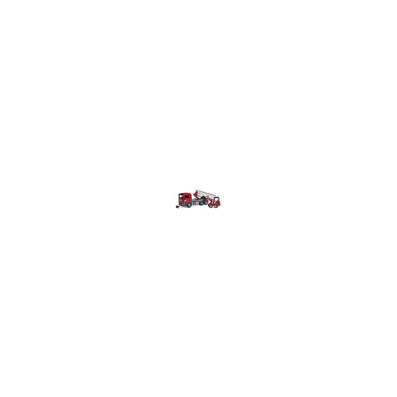 modellini bruder autocarro man tgs con container scarrabile e caricatore