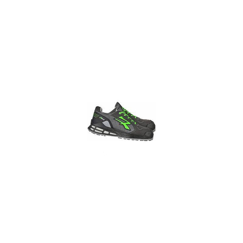 scarpe antinfortunistiche u power esd s1p src tg.46 grigio/verde