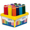 matite colorate giotto cf108 mina5.5mm/12colori/lung.18cm/diam.0.5cm/108pz