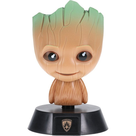 lampada paladone marvel groot icon guardiani della galassia multicolore