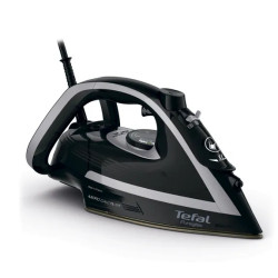 ferro da stiro tefal puregliss fv8062e0 a vapore 3000w nero/grigio