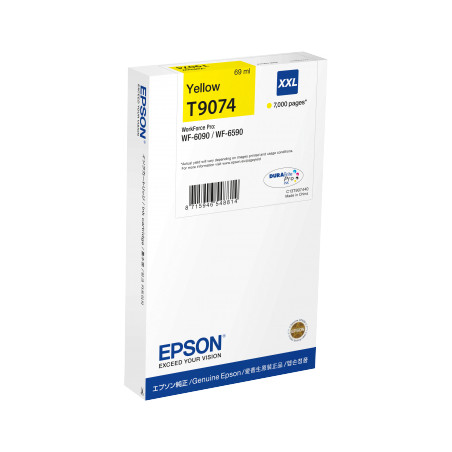 Cartuccia epson t9074 - misura xxl - giallo [c13t907440]