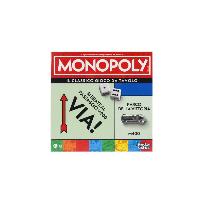 gioco di societa hasbro monopoly classic
