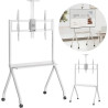 supporto/carrello tv maclean mc-114 w per uno schermo 55-100''