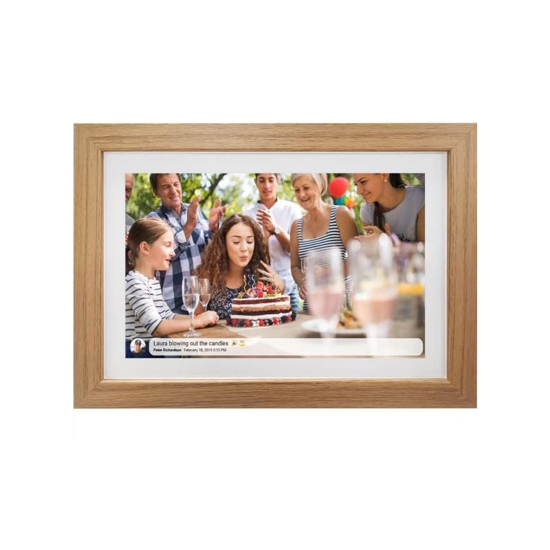 cornice digitale sencor sdf 1093 10.1" wxga 1280x800p legno