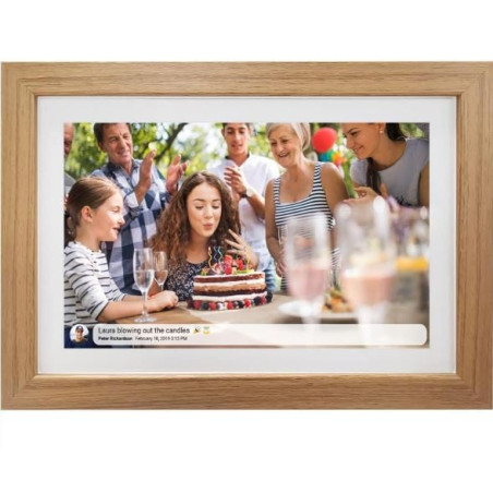 cornice digitale sencor sdf 1093 10.1" wxga 1280x800p legno