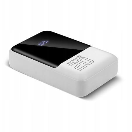 batteria everactive eb-20q powerbank 20000mah bianco [azeacuap0000006]