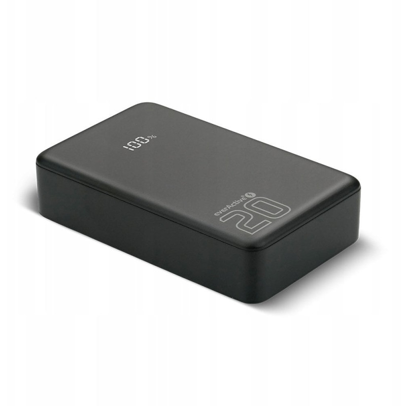 batteria everactive eb-22qb powerbank 20000mah nero [azeacuap0000005]
