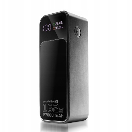 batteria portatile ereactive eb-27q powerbank 27000mah 2xusb-c