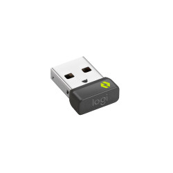 ricevitore usb logitech bolt per mouse/tastiera nero/verde [956-000008]