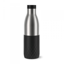 borraccia termica emsa bludrop sleeve 0.7l nero [n3111100]