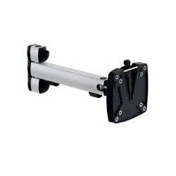 supporto monitor novus tss tragarm xl per schermo 27" nero/argento