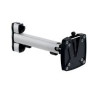supporto monitor novus tss tragarm xl per schermo 27" nero/argento
