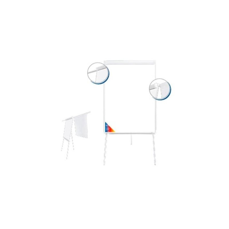 lavagna magnetica iternet con cavalletto 70x100cm bianco [8305]