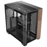 case antec c8 curve wood full tower atx legno/nero [0-761345-10158-5]