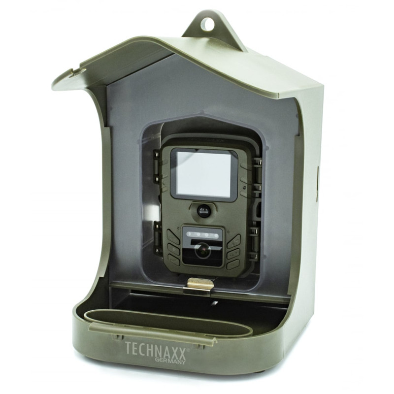 casetta per uccelli technaxx con camera birdcam fullhd [ip65, tx-165]