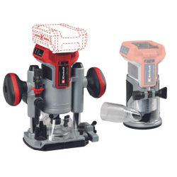 fresatrice einhell tp-ro 18 li bl a batteria 18v 30000giri/min