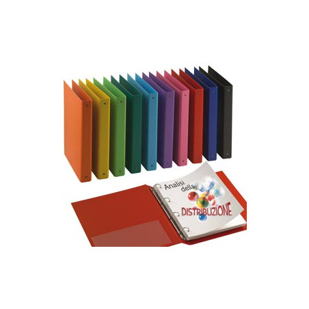 raccoglitore nettuno 17 a4 4d in ppl rosso [36801742]