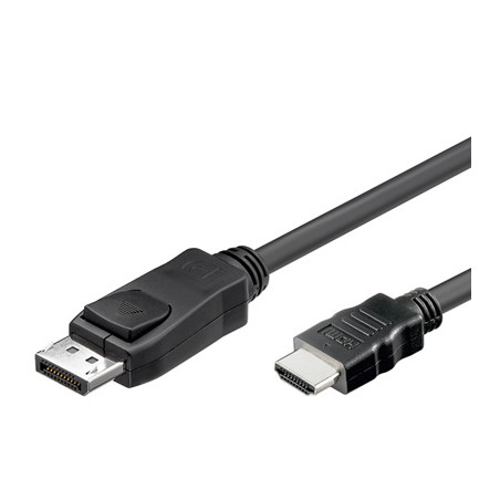 cavo techly da displayport 1.2 a hdmi 4k 1m