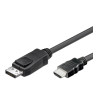 cavo techly da displayport 1.2 a hdmi 4k 1m