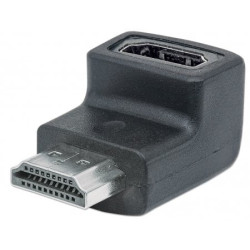 Adattatore hdmi delock m/f 90 gradi verso l'alto