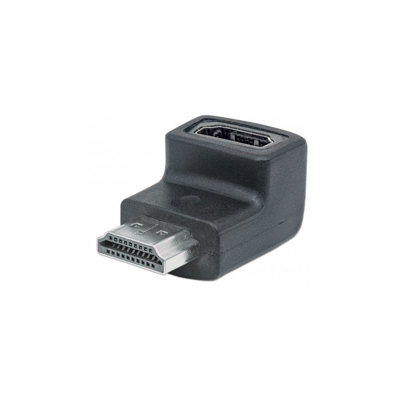 Adattatore hdmi delock m/f 90 gradi verso l'alto