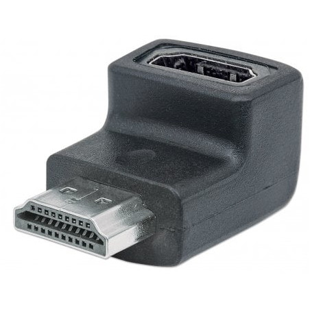 Adattatore hdmi delock m/f 90 gradi verso l'alto