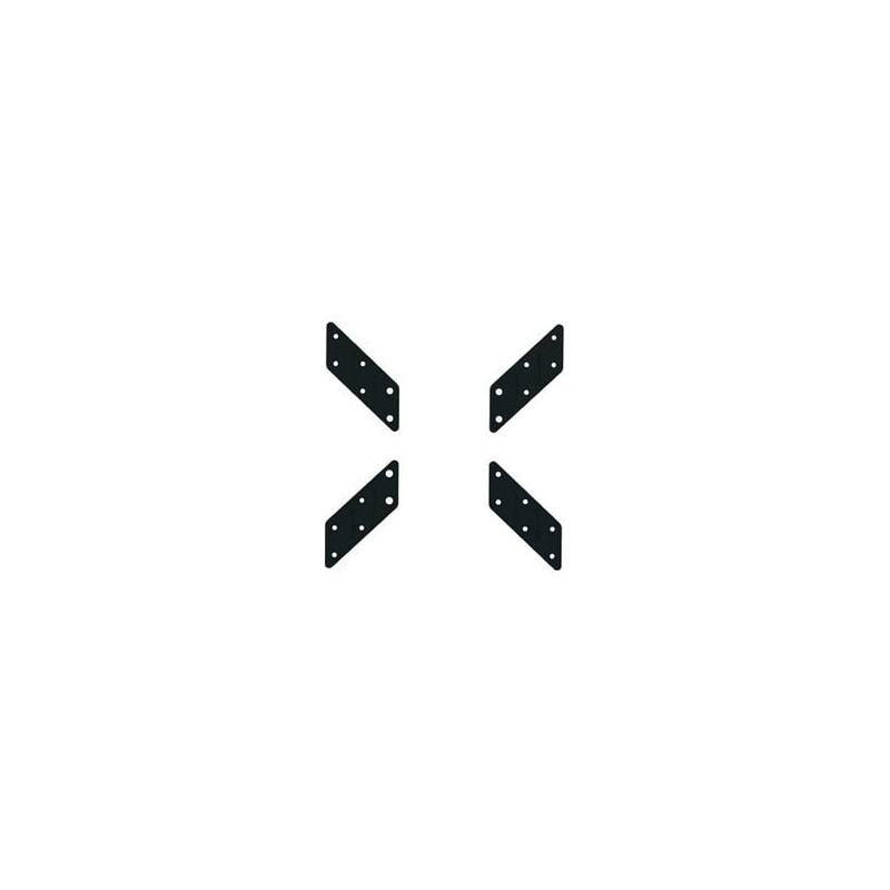 Adattatore techly universale per supporto vesa da 200x200 a 400x400