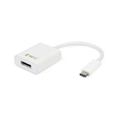 cavo convertitore techly da usb-c m a displayport f