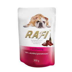 cibo per cani dolina noteci rafi con carne di manzo - 300 g