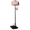 piantana pallacanestro garlando spa saint louis 179-213 cm nero