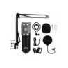 microfono media-tech con accessori per streaming e studio [mt397s]
