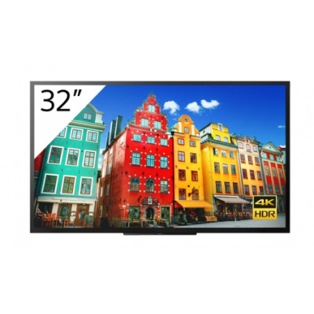 monitor digitale signage led 32'' sony 32bz30j1 4k ultra