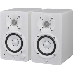 set monitor da studio attivo yamaha hs4w 4.5" 26w + 26w bianco