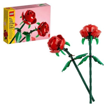 set creativo lego 40460 rose multicolore 120pz [40460]