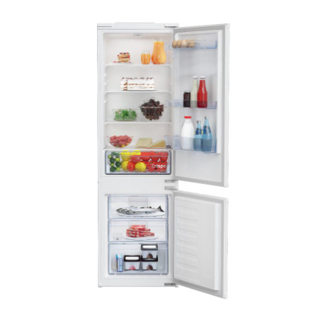 frigorifero beko bcsa285k4sn1 combinato 271l classe e bianco [bcsa285k4sn1]