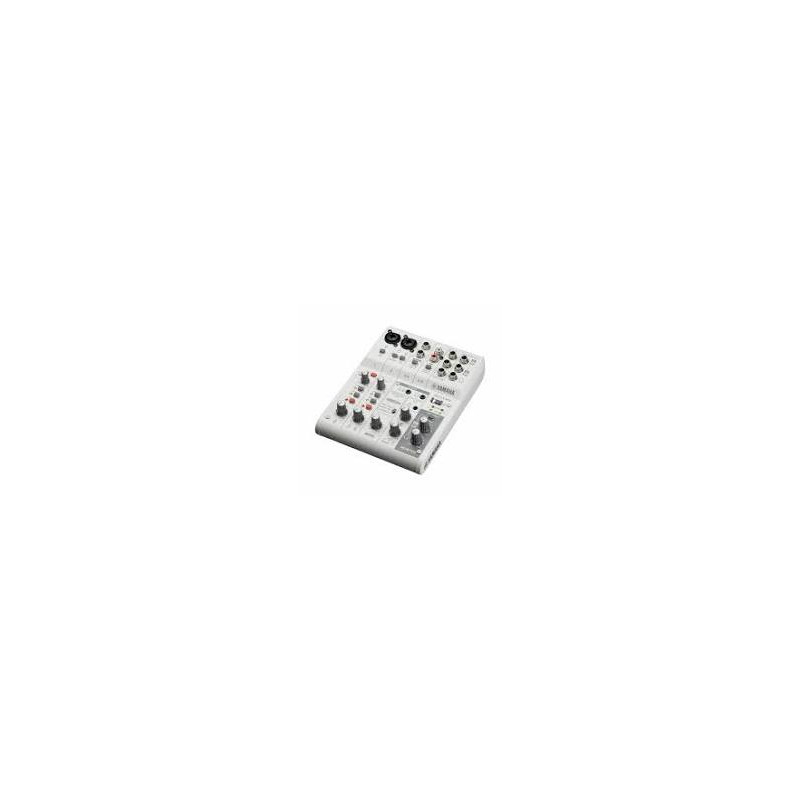 console di mixaggio yamaha mixer analogico disc jockey 6 canali bianco
