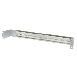 Contenitore guida din intellinet 1u per armadi 19'' grigio