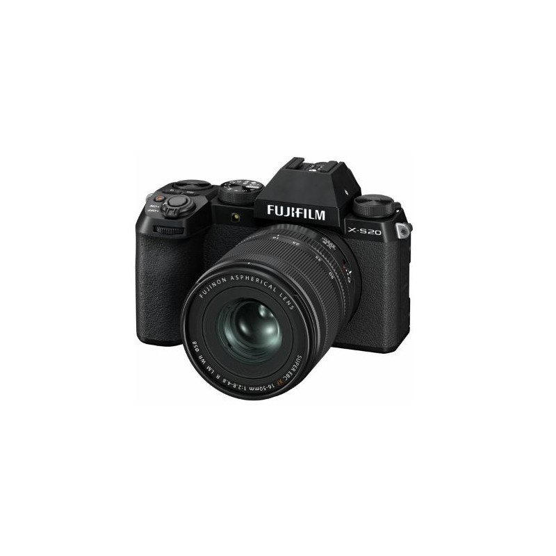 fotocamera fujifilm x-s20 ibrida xf16-50mm nero