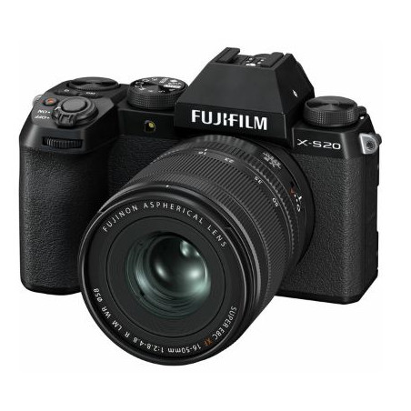 fotocamera fujifilm x-s20 ibrida xf16-50mm nero