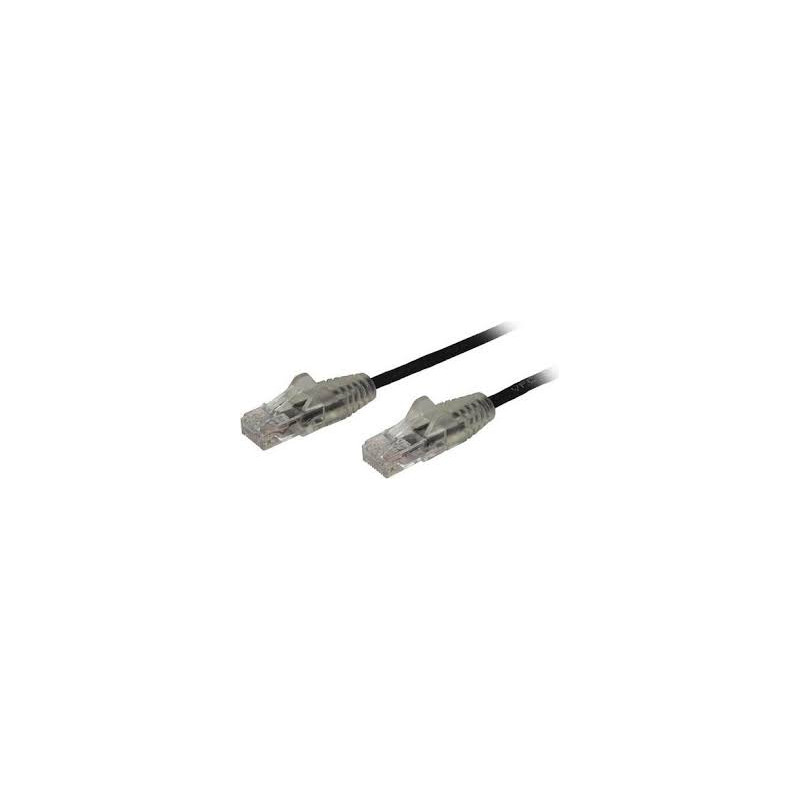 cavo di rete startech.com cat6 antigroviglio 2.5m nero [n6pat250cmbks]