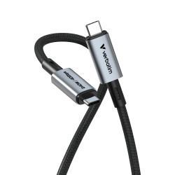 cavo usb-c verbatim sync charge usb-c 240w 40gbps 1,2m [31847]