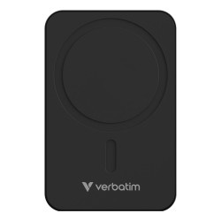 batteria portatile verbatim essential magnetico wireless 20000mah