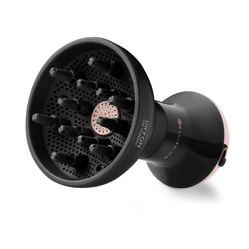diffusore ad aria calda imetec 11968 diffon ion ceramic 700w nero