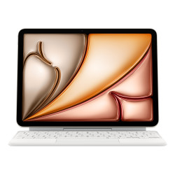 custodia con tastiera apple magic keyboard per ipad air 11 bianco