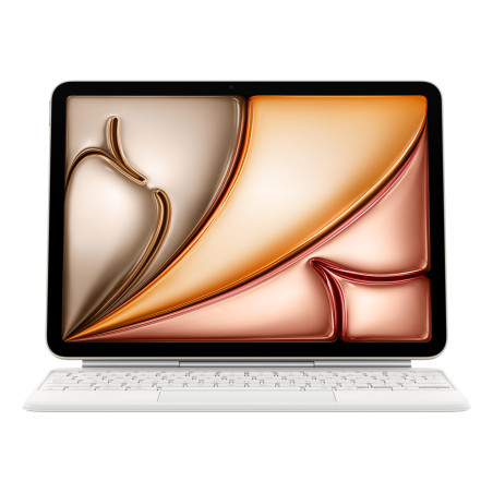 custodia con tastiera apple magic keyboard per ipad air 11 bianco