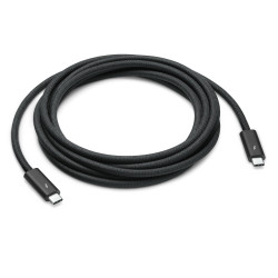 cavo apple thunderbolt 4 usb-c pro fino a 40gbps 100w 3m nero